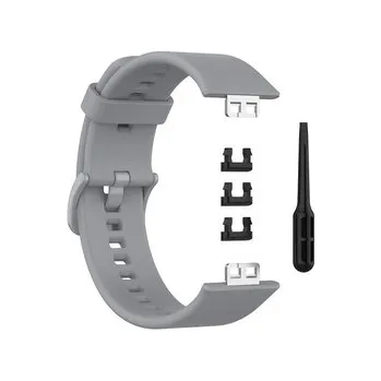 Chytré hodinky Jednobarevný náhradní řemínek pro Huawei Fit,Šedá,Huawei Fit