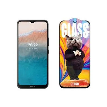 3D Ochranné tvrzené sklo na Nokia C31 - Mr. Cat ESD