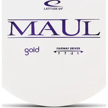 Disc golf Latitude 64° MAUL Gold Line Barva: Bílá, Váha: 175 g