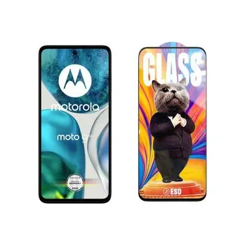 3D Ochranné tvrzené sklo na Motorola Moto G52 - Mr. Cat ESD
