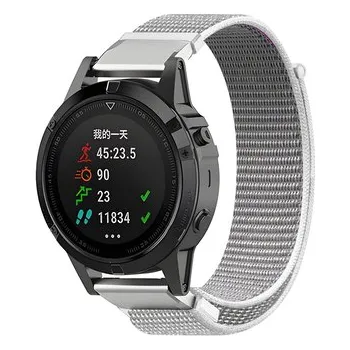 Chytré hodinky Nylonový řemínek 26mm,Šedá