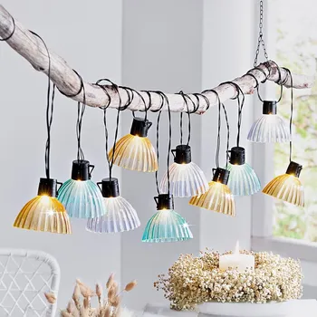 Vánoční dekorace LED světelný řetěz Ombrello mix barev