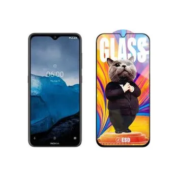 3D Ochranné tvrzené sklo na Nokia 6.2 - Mr. Cat ESD