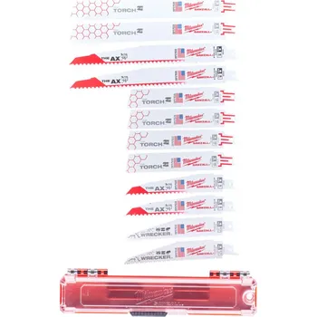 Pilový plátek Sada pilových plátků Sawzall Milwaukee - 12 ks