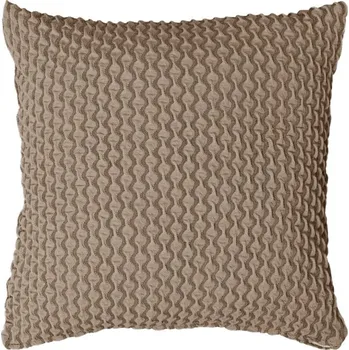 Povlak na polštářek Povlak na polštářek Malaga 2 ks 40 x 40 cm hnědá 40x40 cm