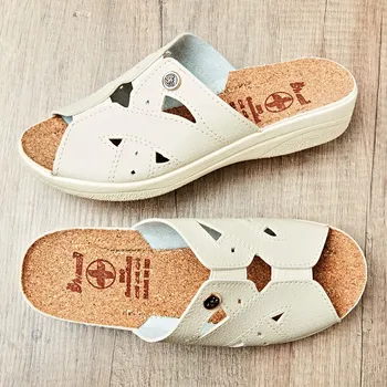 Dámské pantofle Pantofle Regina béžová 36