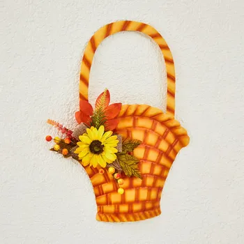 Nástěnná dekorace Kovový koš