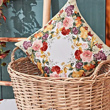 Povlak na dekorativní polštářek Povlak na polštář Kouzlo květů 40x40 cm