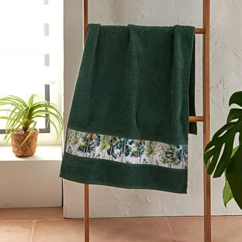 Ručník Ručník tm. zelená 50 x 100 cm