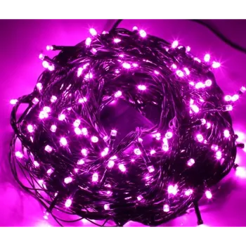 Vánoce Light Irridiance Vnitřní vánoční led osvětlení 10m růžová