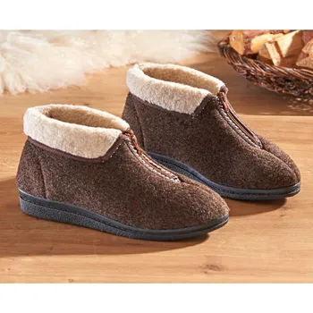 Dámské pantofle 3Pagen Bačkory Eva hnědá 36