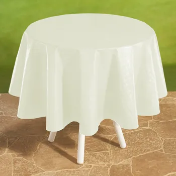 ubrus Ubrus Káro bílá 140x180 cm Průměr 140 cm