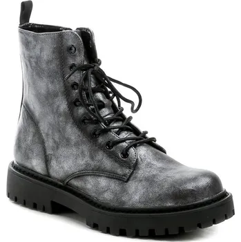 Dámská zimní obuv Urban Ladies 8251 šedo stříbrné dámské zimní boty EU 38 + DÁREK