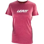 LEATT Cyklistické triko s krátkým rukávem - PREMIUM W - červená