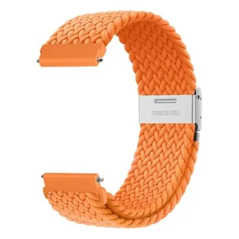 Chytré hodinky Pletený řemínek 20mm,Oranžový