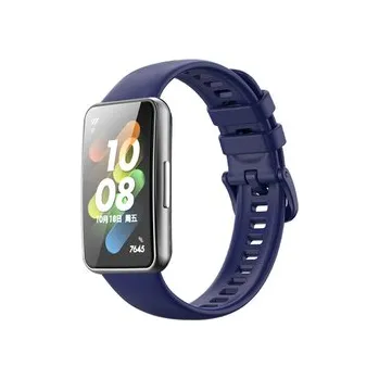Příslušenství k chytrým hodinkám Jednobarevný náhradní řemínek pro Huawei Band 7,Tmavě modrá,Huawei Band 7