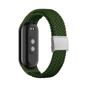 Příslušenství k fitness náramku Pletený náramek pro Mi band 8/9/10,khaki,Xiaomi Mi Band 8/9/10