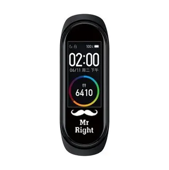 Příslušenství k fitness náramku Ozdobná ochranná fólie pro Xiaomi Mi band 4,Vícebarevná,Xiaomi Mi band 3/4,10