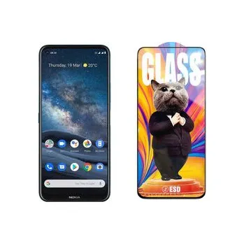 3D Ochranné tvrzené sklo na Nokia 8.3 5G - Mr. Cat ESD