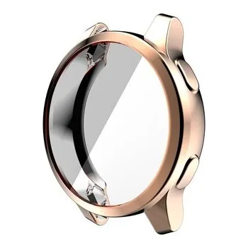 Chytré hodinky Ochranný silikonový kryt pro Vivoactive 4 / Venu 2 45mm,Růžovo-zlatý