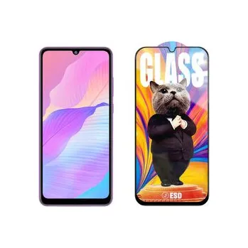 3D Ochranné tvrzené sklo na Huawei Enjoy 20e - Mr. Cat ESD