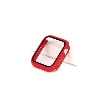 Chytré hodinky Ochranné pouzdro se sklíčkem pro Apple Watch 40mm,Červený
