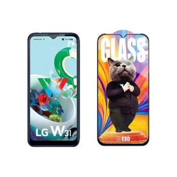 3D Ochranné tvrzené sklo na LG W31 - Mr. Cat ESD