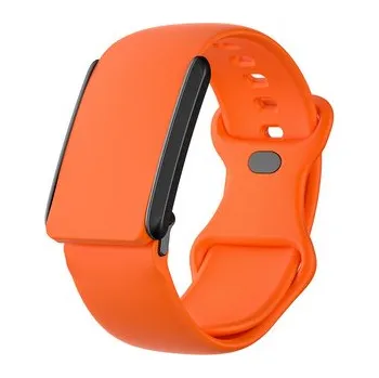 Řemínek na hodinky Jednobarevný silikonový řemínek pro Whoop 4.0,Oranžová