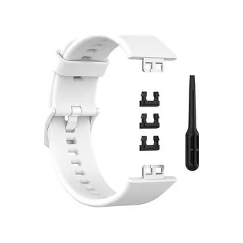 Chytré hodinky Jednobarevný náhradní řemínek pro Huawei Fit,Bílá,Huawei Fit
