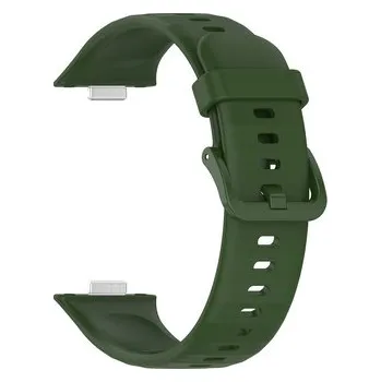 Chytré hodinky Jednobarevný řemínek pro Huawei Fit 3,Zelená