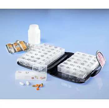 Dávkovač léků Pouzdro na léky na 14dní 19,2 x 12,5 cm