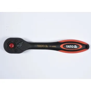 Ráčna Ráčna 1/4" YATO 144mm vyhnutá