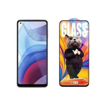 3D Ochranné tvrzené sklo na Motorola Moto G Power 2021 - Mr. Cat ESD
