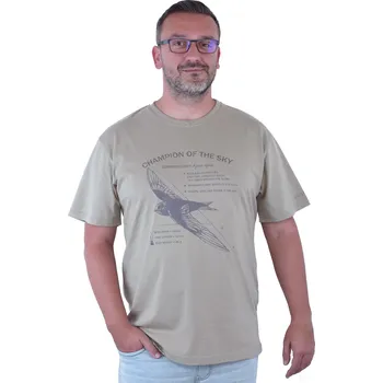 Bushman Tričko Rorýs obecný - Champion of the Sky sandy brown - pánské Varianta: M