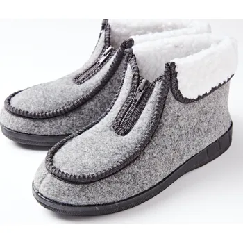 Dámské pantofle Bačkory Frída šedá 36