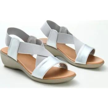 Dámské sandále Sandále Maria stříbrná 38