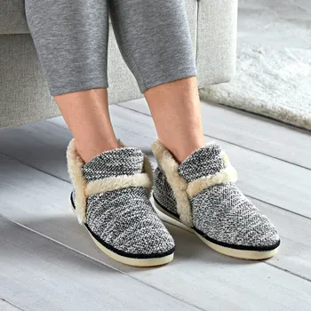 Dámské pantofle Pantofle Emily antracitová 38/39