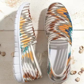 Dámské pantofle Obuv Zebra potisk safari 36