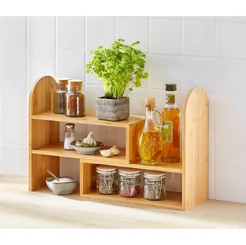 police Bambusové poličky Flexi béžová