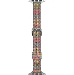 Koženkový vzorovaný řemínek pro Apple Watch 42/44/45/46/49mm,4