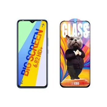 3D Ochranné tvrzené sklo na Infinix Smart 6+ - Mr. Cat ESD