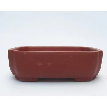 Květináč Miska 15 x 13 x 4,5 cm barva cihlová