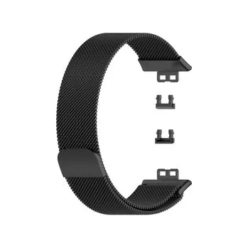 Příslušenství k chytrým hodinkám Milánský tah magnetický pro Huawei Fit,černý,Huawei Fit