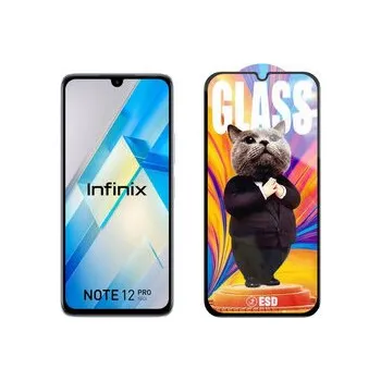 3D Ochranné tvrzené sklo na Infinix Note 12 Pro 5G/X671B - Mr. Cat ESD