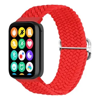 Příslušenství k chytrým hodinkám Pletený řemínek pro Mi Band 8 PRO,Červený