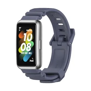 Chytré hodinky Vroubkovaný náhradní řemínek pro Huawei Band 7,Tmavě modrá,Huawei Band 7