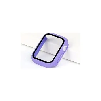 Chytré hodinky Ochranné pouzdro se sklíčkem pro Apple Watch 38mm,Levandulový