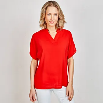 Dámská halenka Halenka Sabine tmavě oranžová S