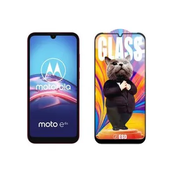 3D Ochranné tvrzené sklo na Motorola Moto E6s 2020 - Mr. Cat ESD