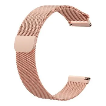 Chytré hodinky Milánský tah magnetický 22mm,Růžovo-zlatý